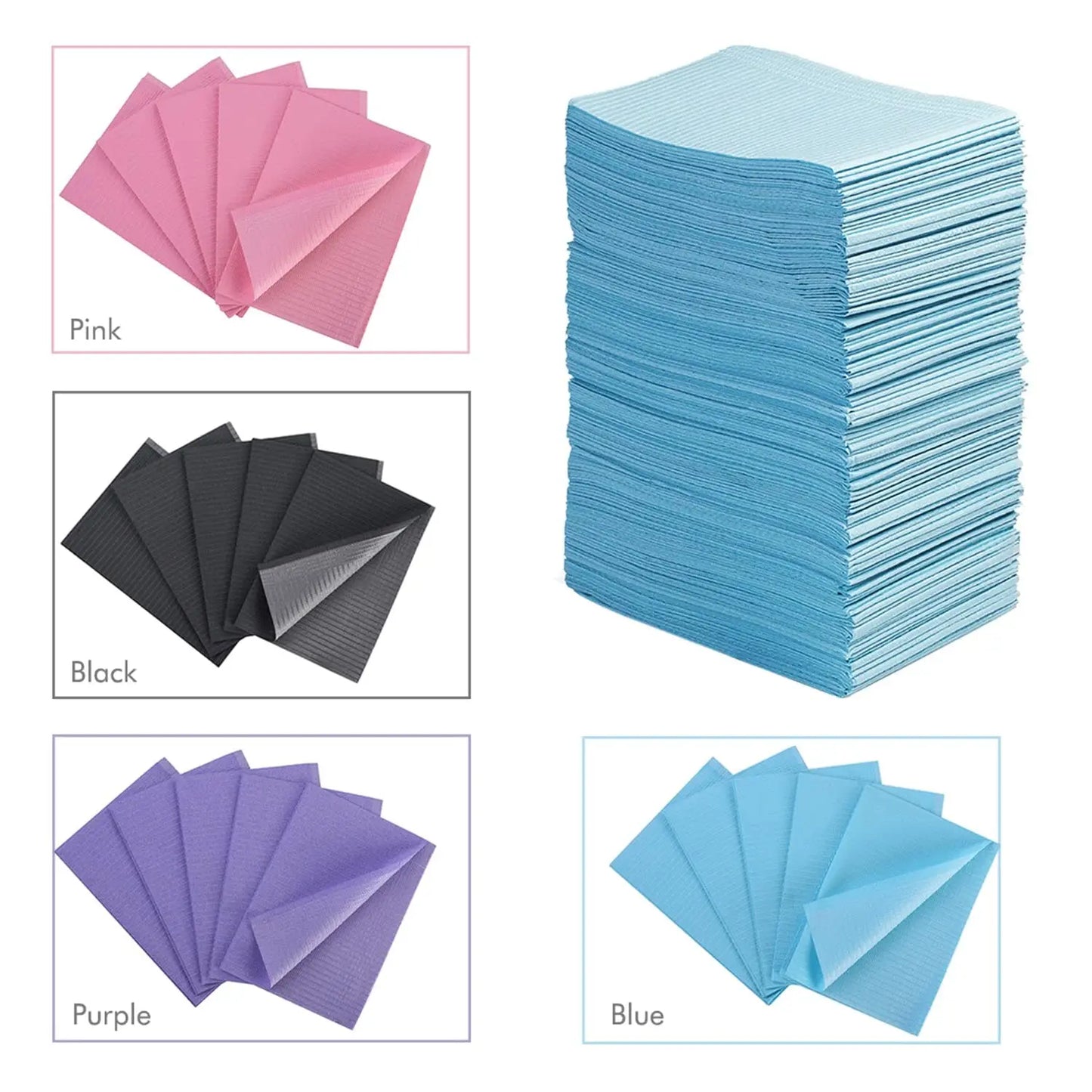 20pcs Disposable Nail Art Table Mat – Waterproof Manicure Tray Liners, Tattoo Cleaning Pads & Salon Protection