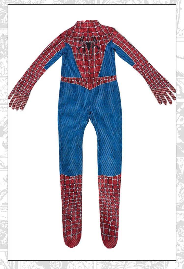 2025 Spiderman Cosplay Jumpsuit – Miles Morales Superhero Zentai Costume for Boys & Girls, Halloween Carnival Fantasy Bodysuit