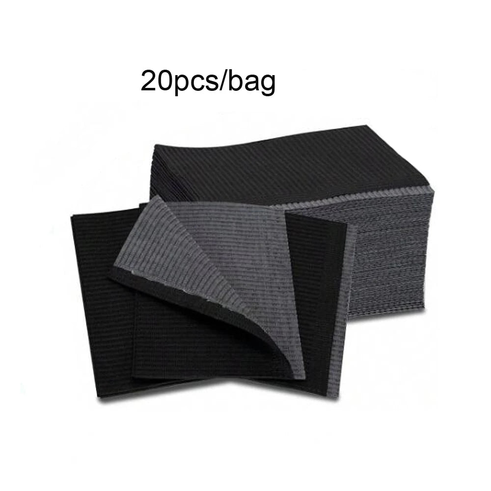 20pcs Disposable Nail Art Table Mat – Waterproof Manicure Tray Liners, Tattoo Cleaning Pads & Salon Protection