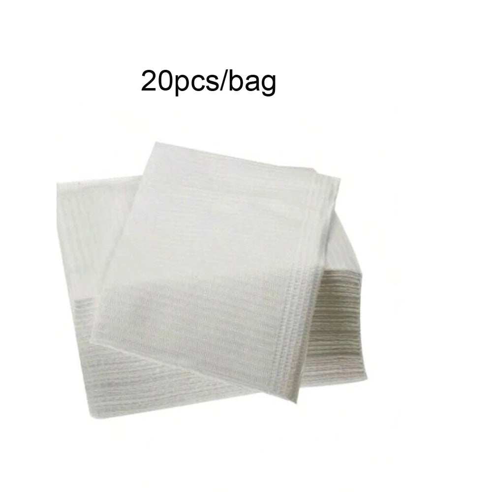 20pcs Disposable Nail Art Table Mat – Waterproof Manicure Tray Liners, Tattoo Cleaning Pads & Salon Protection