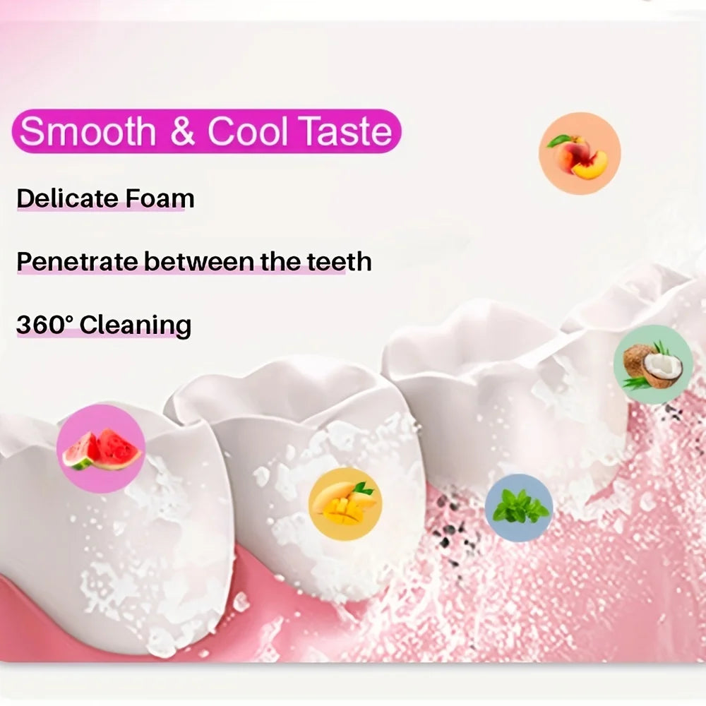 6 Flavors Toothpaste for Teeth Whitening Remove Yellow Bad Breath Tea Stains Oral Cleaning Dental Care