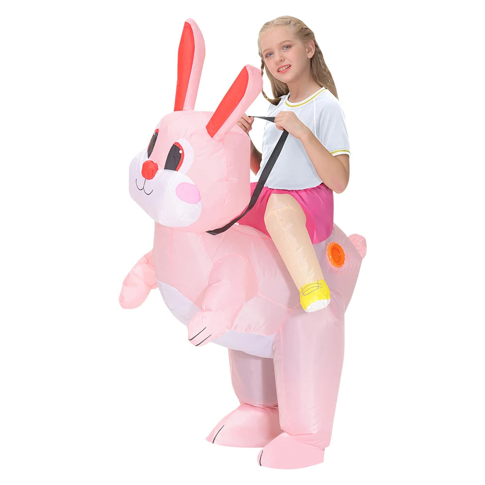 Kids Dinosaur Inflatable Costume – Fun Anime-Style Cosplay Suit for Halloween, Christmas, Purim & Party Wear – Boys & Girls Dress-Up
