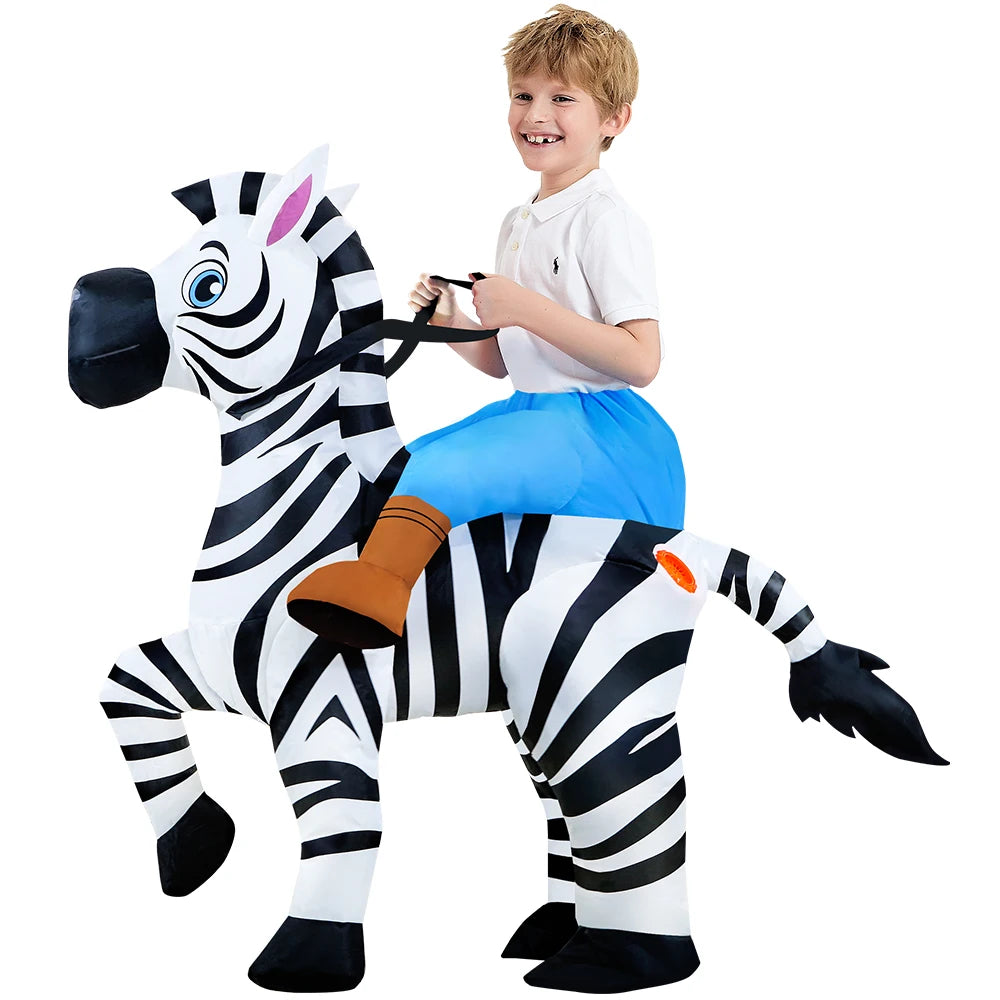 Kids Dinosaur Inflatable Costume – Fun Anime-Style Cosplay Suit for Halloween, Christmas, Purim & Party Wear – Boys & Girls Dress-Up