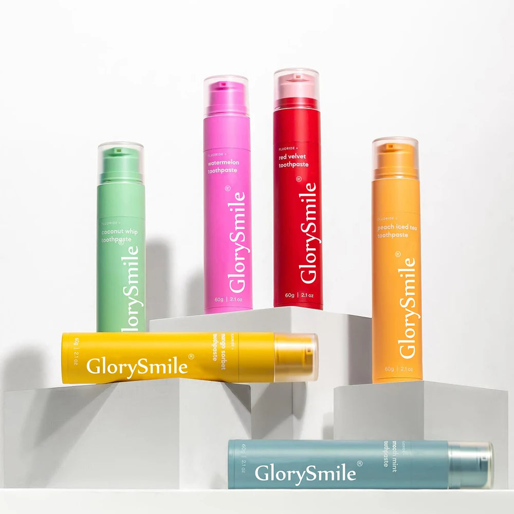 6 Flavors Toothpaste for Teeth Whitening Remove Yellow Bad Breath Tea Stains Oral Cleaning Dental Care