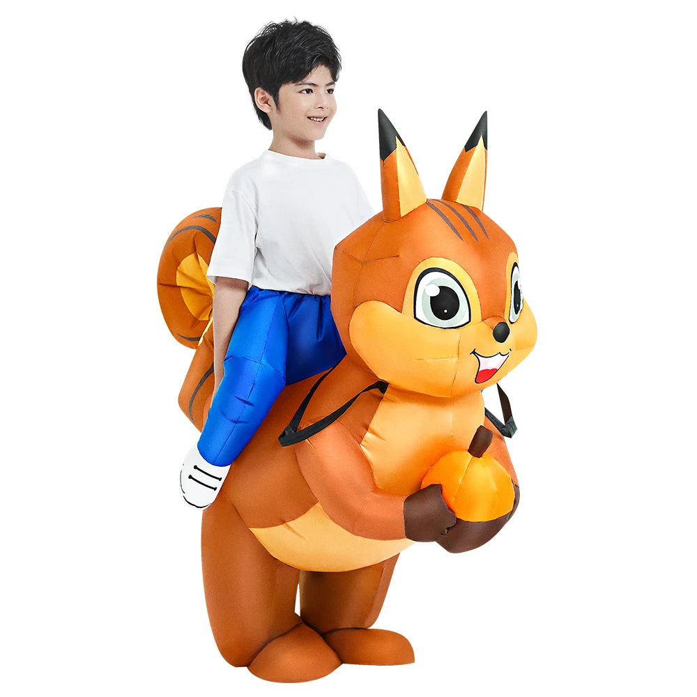 Kids Dinosaur Inflatable Costume – Fun Anime-Style Cosplay Suit for Halloween, Christmas, Purim & Party Wear – Boys & Girls Dress-Up
