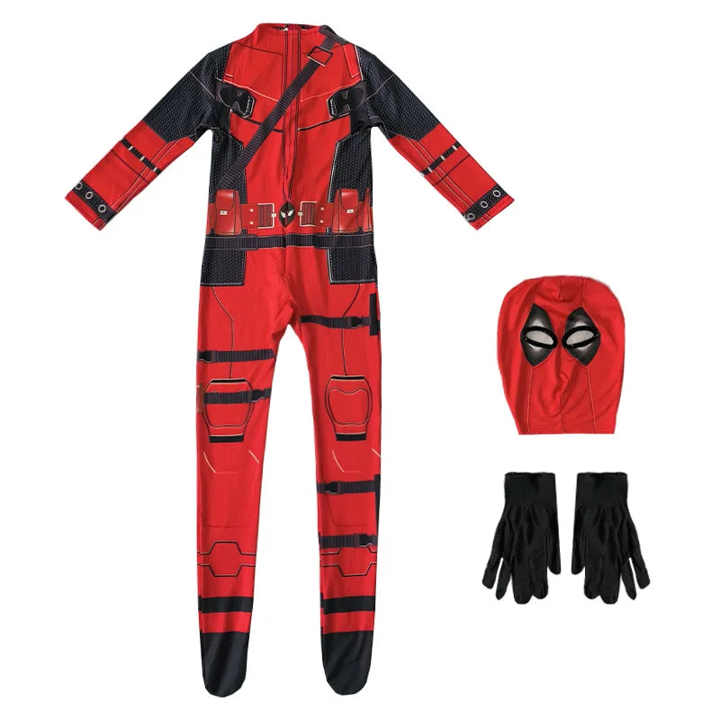 2025 Spiderman Cosplay Jumpsuit – Miles Morales Superhero Zentai Costume for Boys & Girls, Halloween Carnival Fantasy Bodysuit